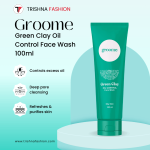 Groome Green Clay Oil Control Face Wash – 100ml
