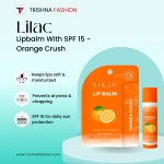 Lilac Lip Balm With SPF 15 - Orange Crush