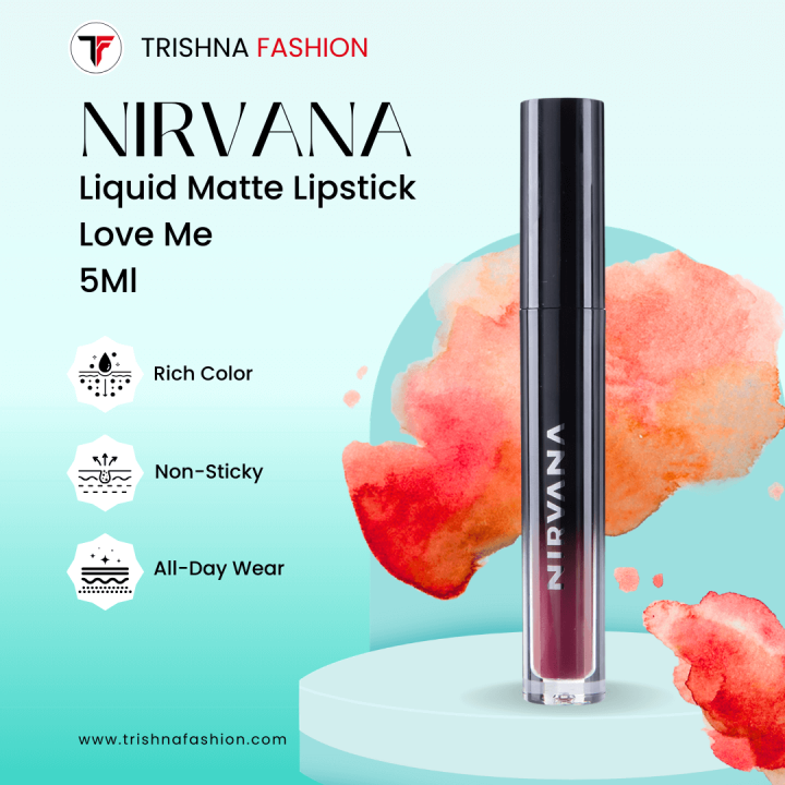 Nirvana Color Liquid Matte Lipstick – Love Me L04