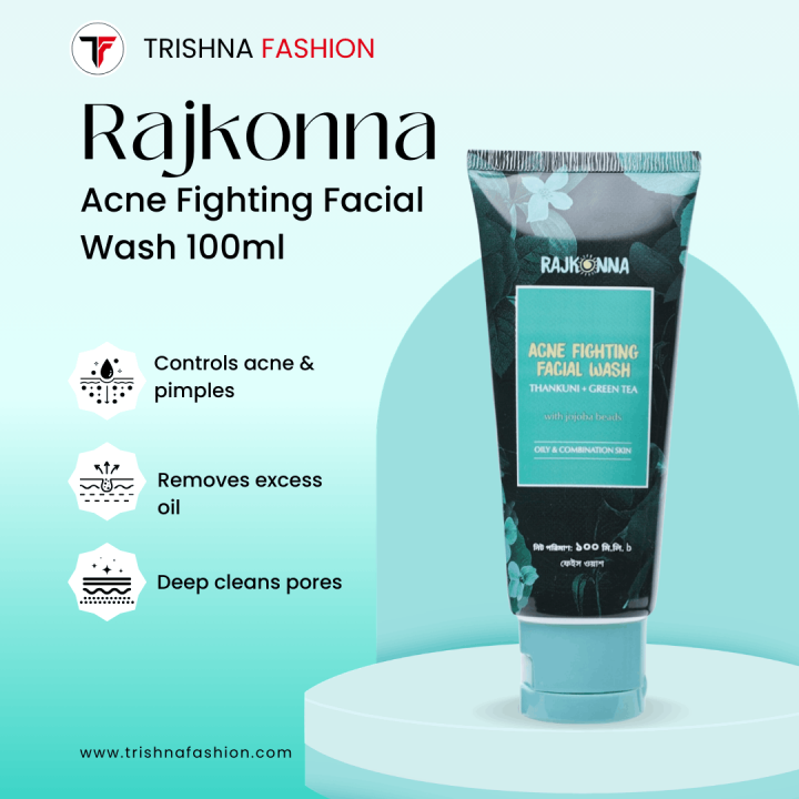 Rajkonna Acne Fighting Facial Wash – 100ml